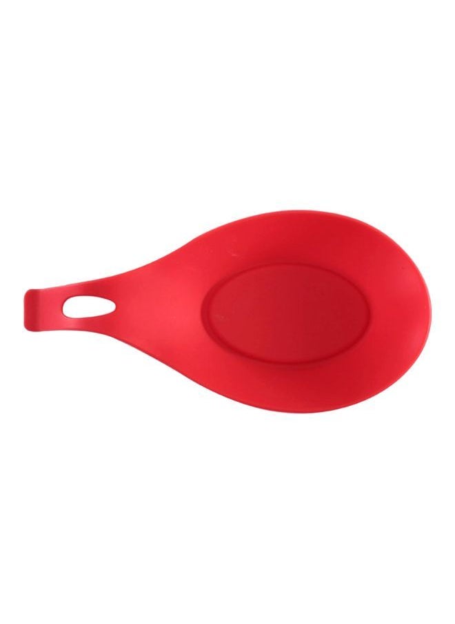 NIBEMINENT Silicone Spoon Holder Red 190x100x40mm 