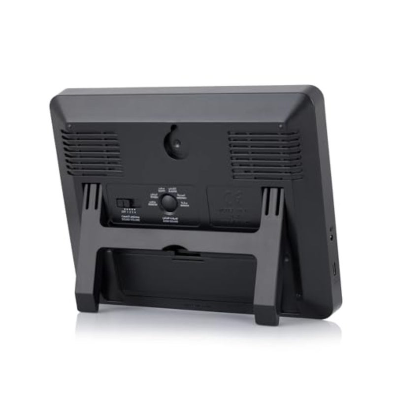 Azan Clock CF-19 Black- Automatic Athan Five Times in 5 Different Voices - Simplified Manual for USA Cities Zoon (Black) - Image 3