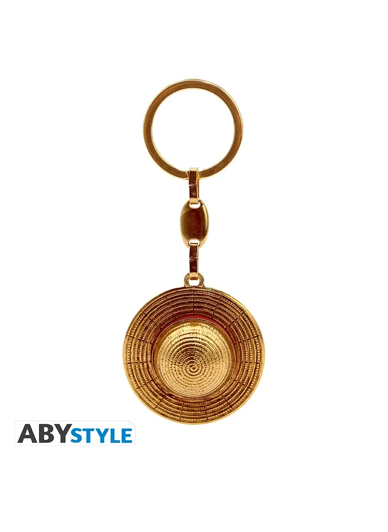 أبيستايل ABYstyle One Piece - Keychain 3D "Strawhat" Made In France