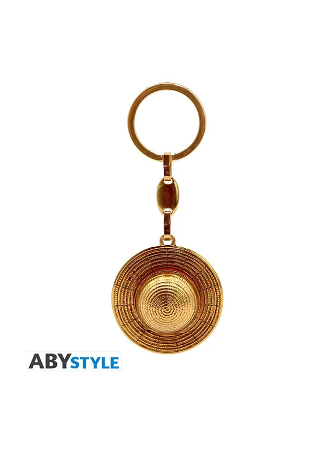 أبيستايل ABYstyle One Piece - Keychain 3D "Strawhat" Made In France