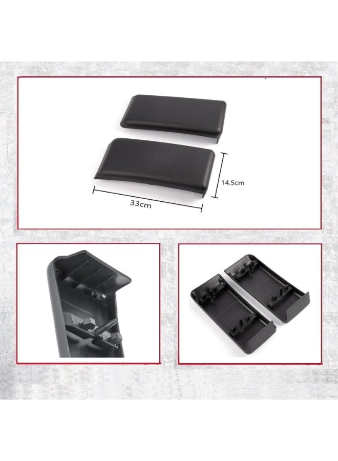 Front Bumper Guard Pad for Ford F-150 2009-2014 Front Bumper Pad Insert Set Black - Image 3
