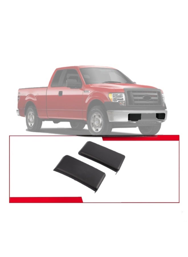 Front Bumper Guard Pad for Ford F-150 2009-2014 Front Bumper Pad Insert Set Black - Image 1