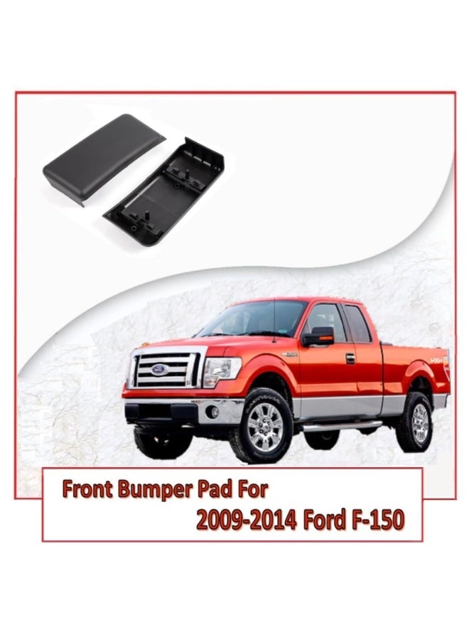 Front Bumper Guard Pad for Ford F-150 2009-2014 Front Bumper Pad Insert Set Black - Image 2