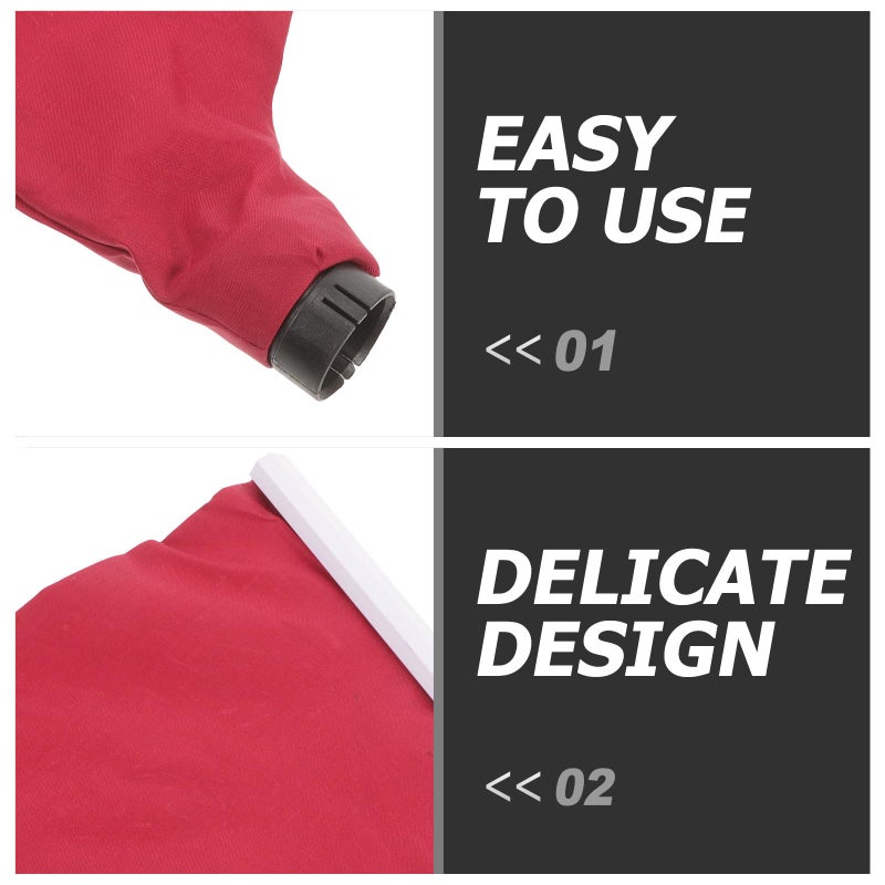 Healifty Fabric Dust Collection Bag for Saw Cutting Machine with Red Zipper - Image 5