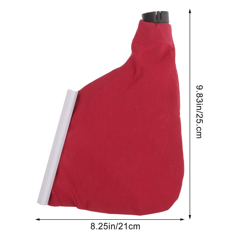 Healifty Fabric Dust Collection Bag for Saw Cutting Machine with Red Zipper - Image 2