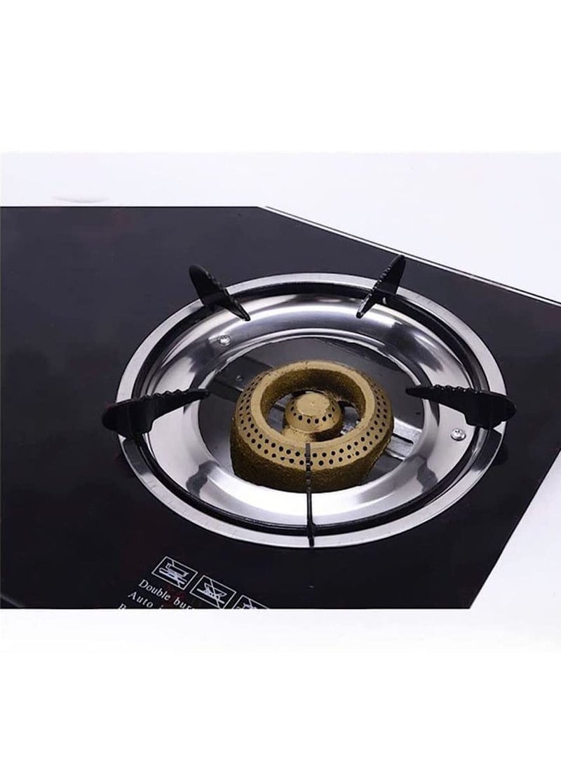 REFURA Three Burner Gas Stover w/ Auto Ignition | Glass Top | Compact Design | Kitchen Appliances |  - Image 3