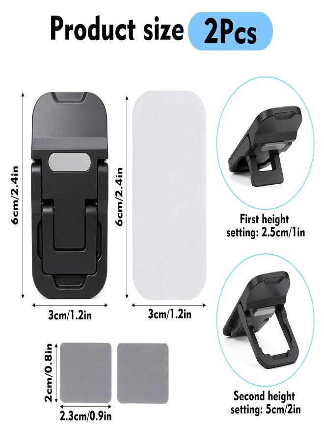 WJIAAA 2PCS Laptop Stand with 2PCS Camera Cover for Computer Keyboard - Image 2