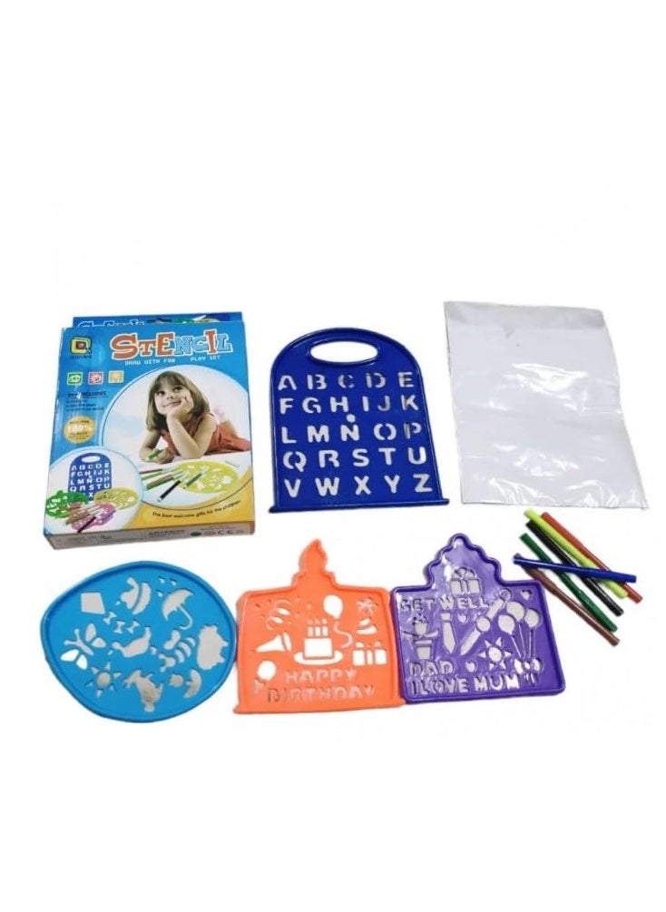 Safwa Toys Children's toy, W50-29 stencil toy, box from Al Safwa Toys 