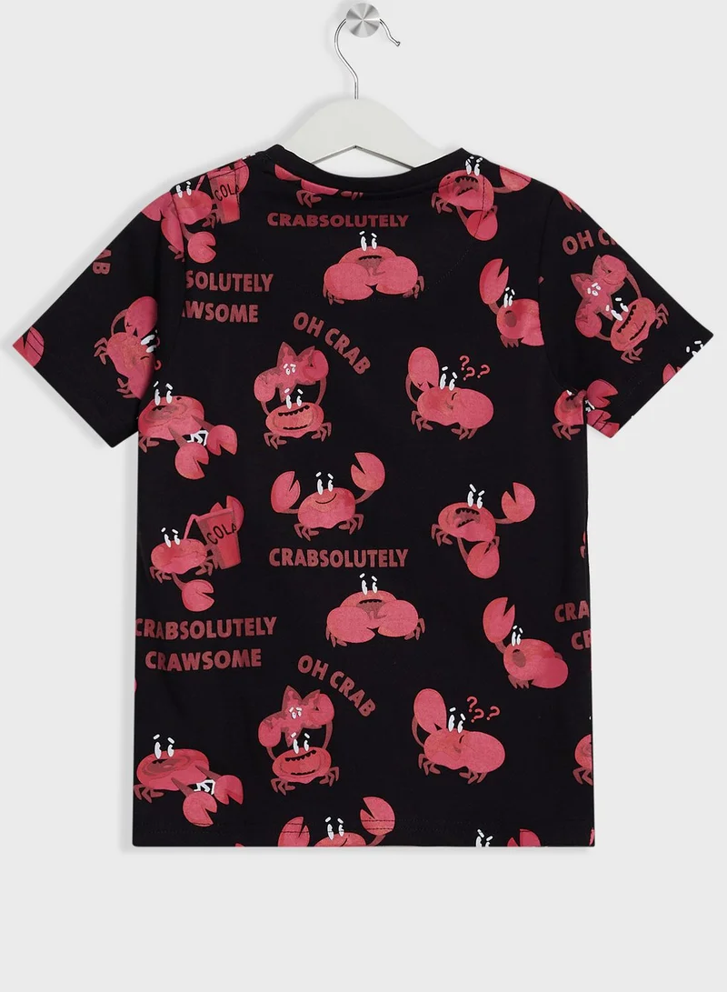Pinata Boy All Over Printed T-Shirt And Joggers Set