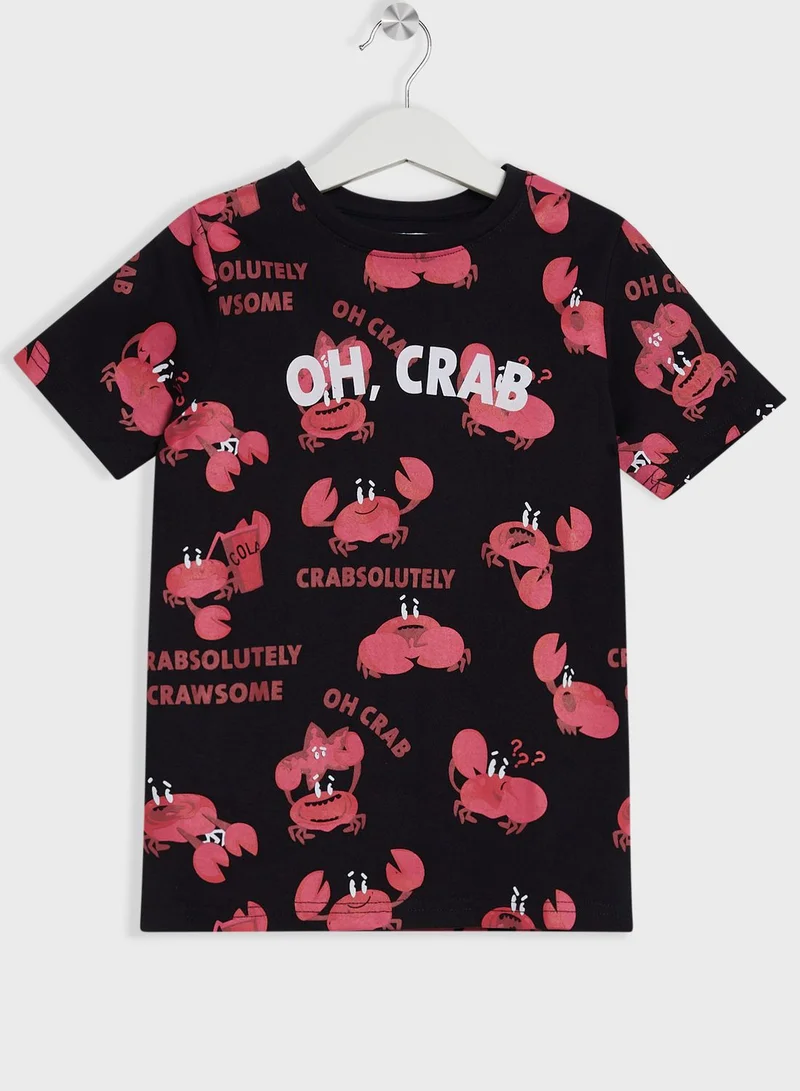 Pinata Boy All Over Printed T-Shirt And Joggers Set