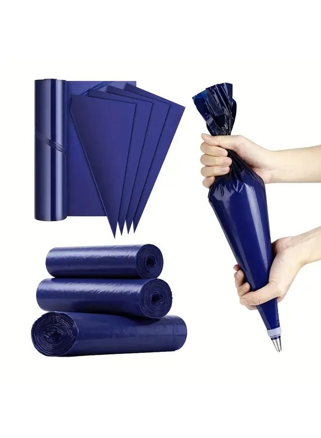 1 Roll 50pcs Large Capacity Decorating Piping Bag 20.47 Inch Thickened Continuous Roll Piping Bag for Cake Decorating Icing Beans Halloween Christmas Parties Professional Baking Supplies Dessert Decorating - Image 1