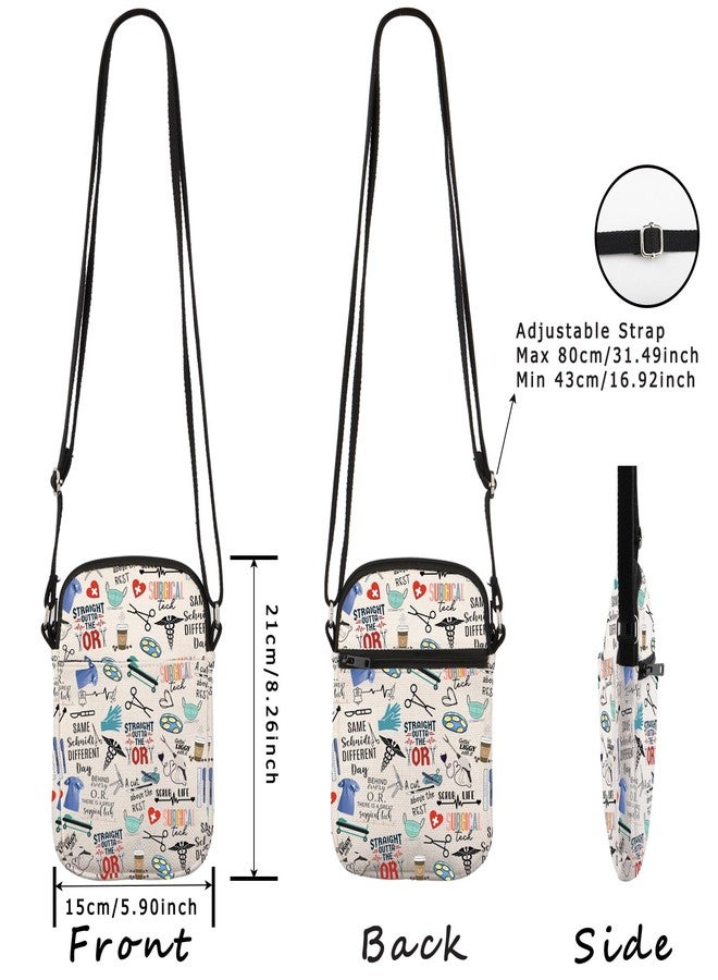 WCGXKO Surgical Tech Crossbody Bag National Surgical Technologists Gift Scrub Tech Appreciation Gift (Surgical Tech Cr) - Image 2