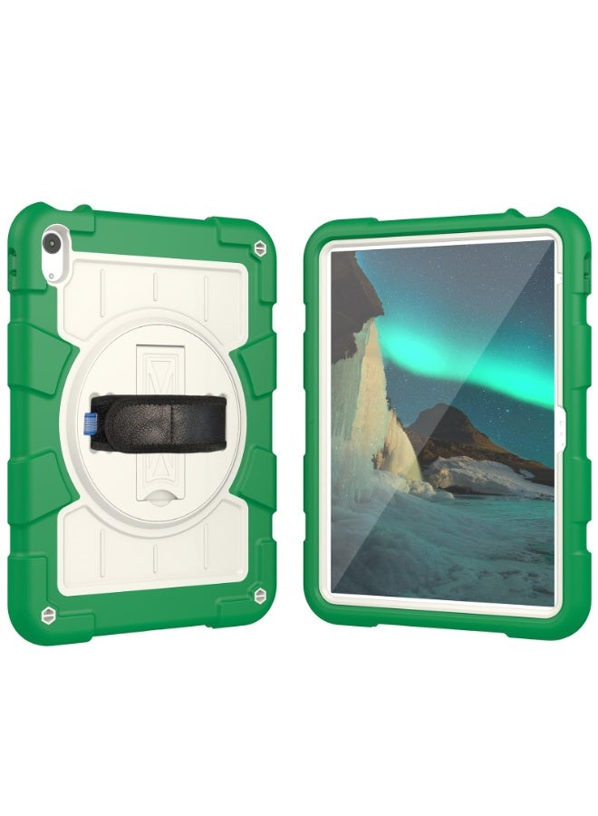عام غطاء لوحي أطفال للآيباد (A16) الجيل 11 11 بوصة 2025/الجيل 10 10.9 بوصة 2022، مع حامل مقبض دوار 360 درجة، غلاف متين مقاوم للصدمات مع حزام كتف. - Image 1
