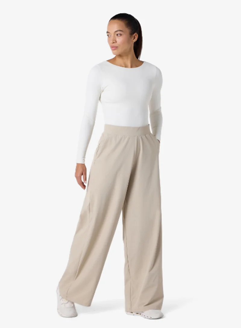 Squatwolf PLAZA TAUPE Woven Stretch Joggers for Women | Best Price UAE