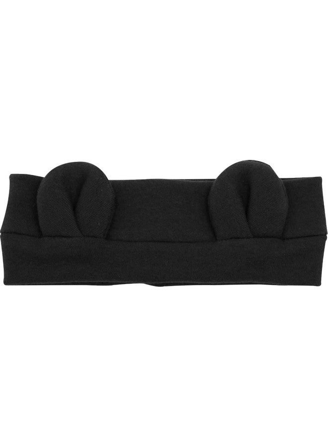 AVAUMA Baby Girl Boy Headbands Bow and Turban, Fits Newborn Infant Toddler and Children Hair Accessories (Bear_WH/GR/BK) - Image 4