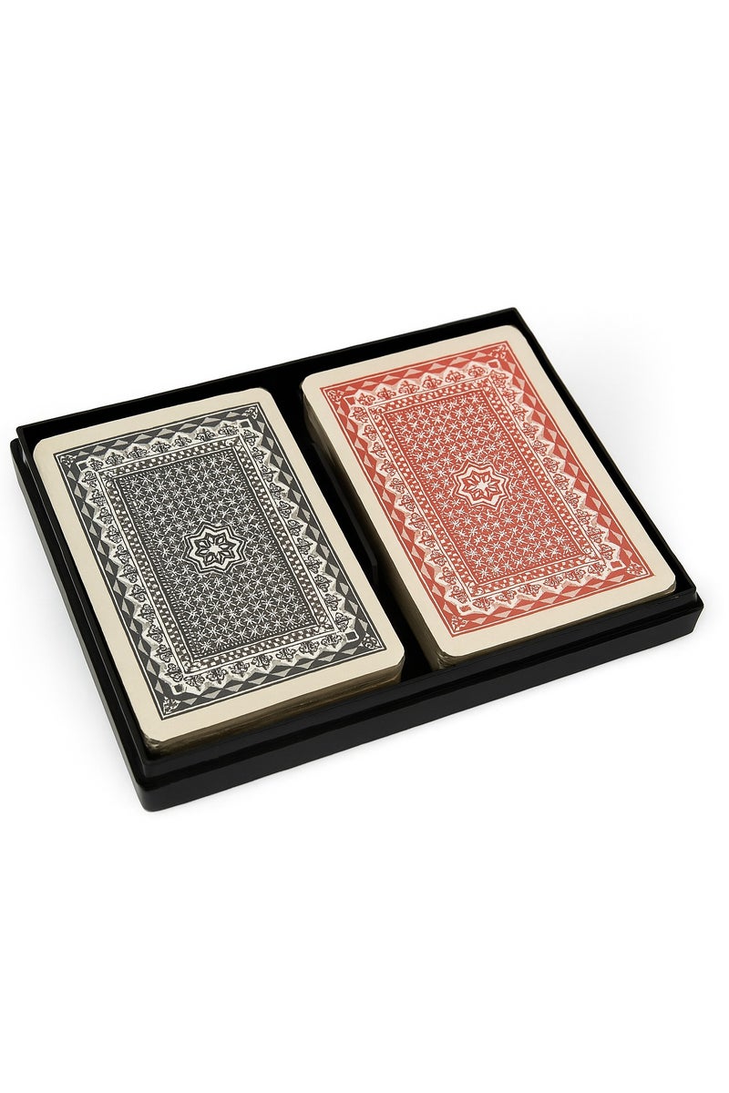 Royal PG005-4 Non- Toxic Washable, All Plastic Playing Cards - Twin Pack - Image 1