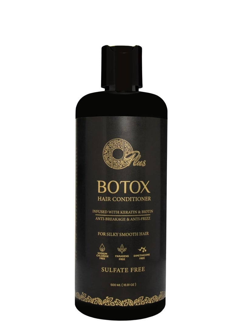أوبلس بلسم البوتوكس Oplus - 500 مل | ترطيب عميق وتغذية للعناية بالشعر | يقلل من التجعد ويصلح التلف ويعيد النعومة واللمعان - Image 1
