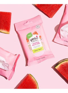 Yes To Yes To Watermelon Skincare Essentials Set - Face Wipes, Hand Cream, Lip Balm, Hydrating Moisturizer,  - Image 3