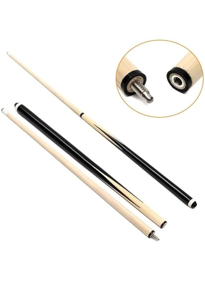 Generic - Billiard cue cue (Billiard stick) 1 Piece 145cm 1/2 Billiard Racket Split Head 12mm - Image 1