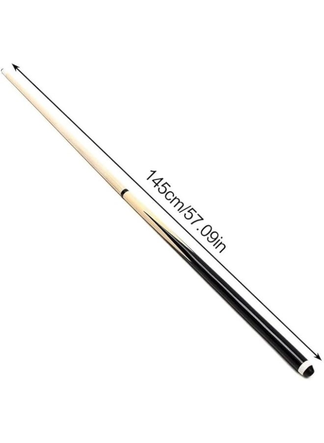 Generic - Billiard cue cue (Billiard stick) 1 Piece 145cm 1/2 Billiard Racket Split Head 12mm - Image 1