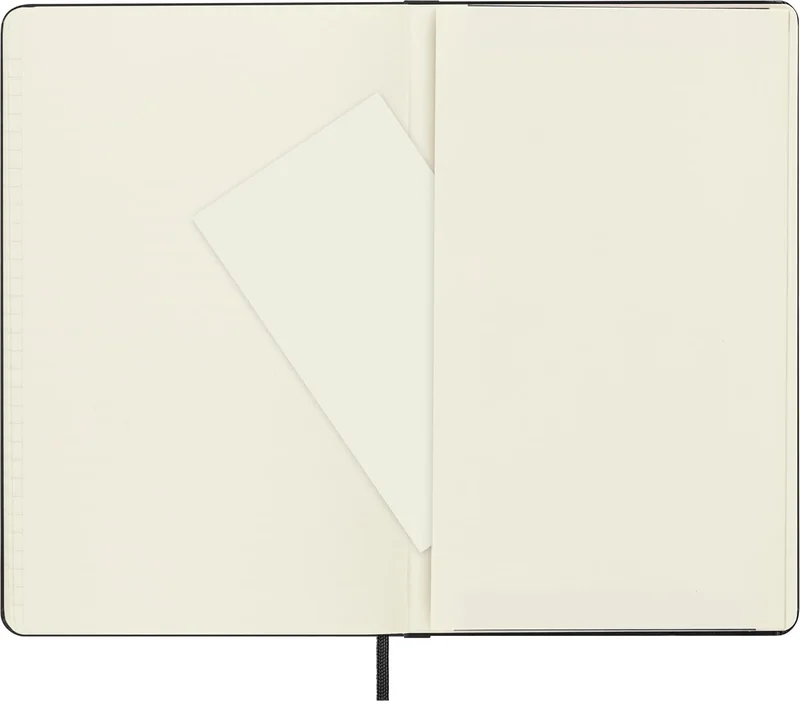 موليسكين دفتر ملاحظات مولسكن كلاسيك كبير الحجم ذو غلاف صلب - أسود