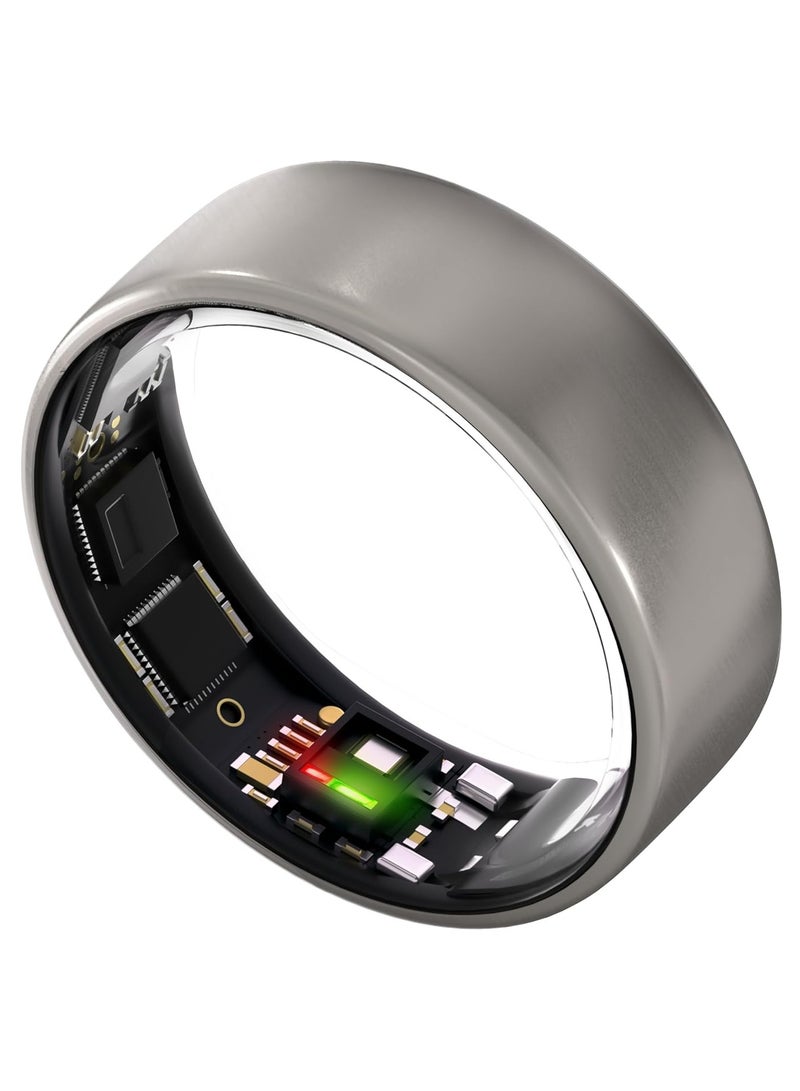 ULTRAHUMAN Ultrahuman Ring Air - Raw Titanium (Size 14)  - Image 1