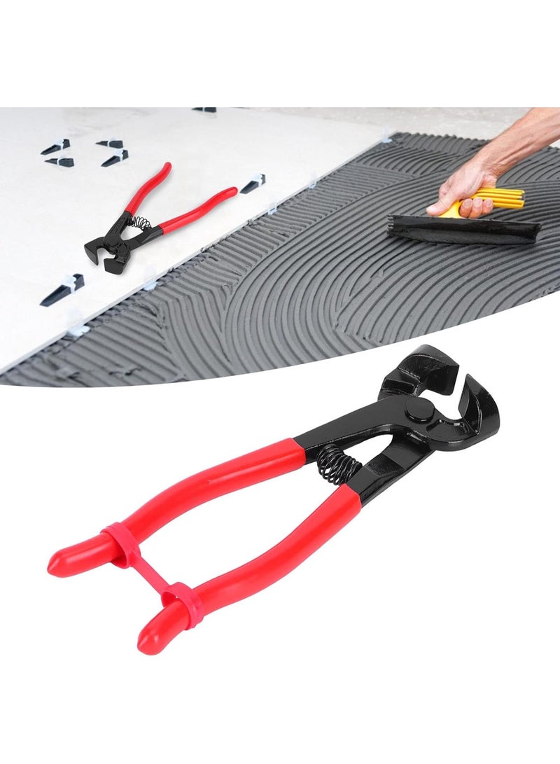 GGOOT Glass & Ceramic Tile Nippers, 8in Glass Pliers Ceramic Tile Glass Trimming Cutter Household Hardware Repairing Tool - Image 4