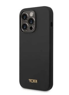 Tumi iPhone 14 Pro Max Hard Case Women Liquid Silicone - Black  - Image 1