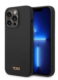 Tumi iPhone 14 Pro Max Hard Case Women Liquid Silicone - Black  - Image 4