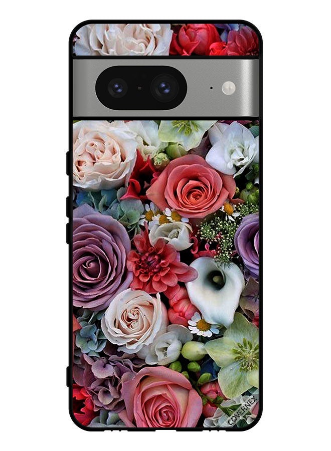 Covernex Protective Case Cover For Google Pixel 8 Roses - Image 1