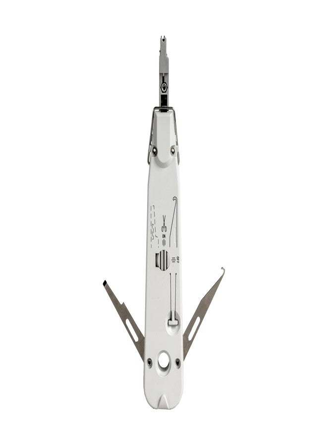Jonard Tools PD-KRONE Krone Insertion Tool with Sensor- Network & Telecom Wire Insertion Tool for Krone and ADC LSA-Plus, Built-in Sensor, Wire Cut Control, Integrated Hook & Spudger - Image 1