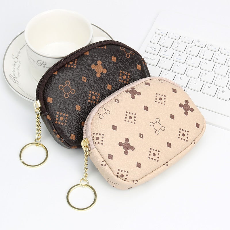 Multifunctional Solid Color PU Leather Wallet, RFID Blocking Design Portable Daily Storage Purse for Cards Cash Coin Business Use - Image 1