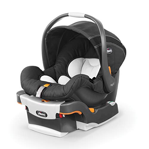 Chicco Chicco KeyFit Infant Car Seat and Base RearFacing Seat for Infants 422 lbs Includes Infant Head and Body Support Compatible with Chicco Strollers Baby Travel Gear EncoreBlackGrey
