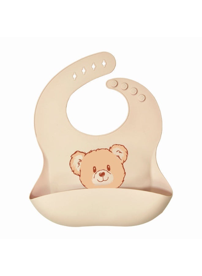 Nariele New Baby Silicone Waterproof and Dirt Proof Bib