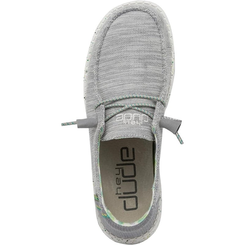 هيدود Hey Dude Wendy Vogue Women's موكاسين, أبيض, One Size - Image 3