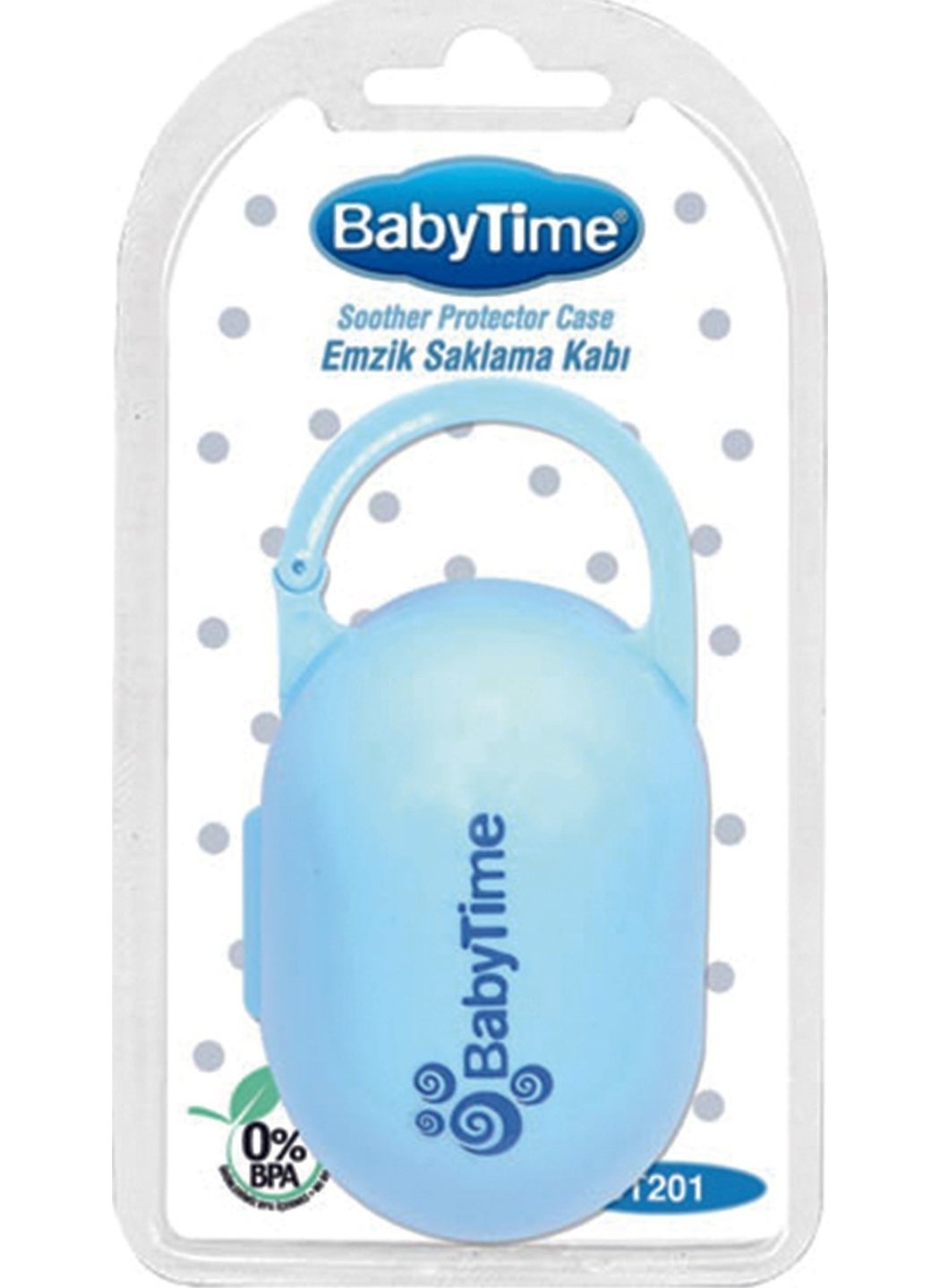 Babytime Pacifier Storage Box - Blue 