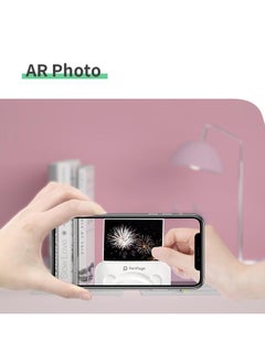 Thoraya A6 Mini Pocket Printer HD 304DPI Wireless BT Thermal Printer Picture Photo Label Memo Notes Journal Receipt Paper Instant Printer Sticker AR Photo Function Inkless Printing Compatible with Android iOS Smartphone Windows  - Image 4