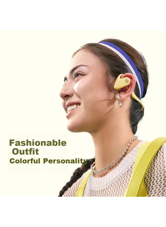 Libratone New Bird Up Open Bluetooth Headphones Non-in-ear Hanging Style Running Sports Lightweight Cycling Wireless Headphones Suitable For Apple Huawei Canary Yellow - Image 1