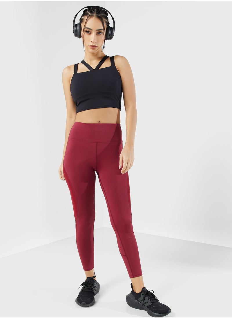 FRWD - Mesh Detail Athletic Leggings - Image 1