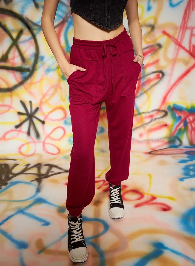 كاجوالي Kassually Loose Fit Joggers with Drawstring