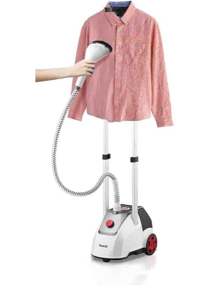Sachi Garment Steamer 2.5L Tank, Ironing Board, 11 Steam Levels, 60 Min Steam Time, Telescopic Stand with Dual Poles - Image 2