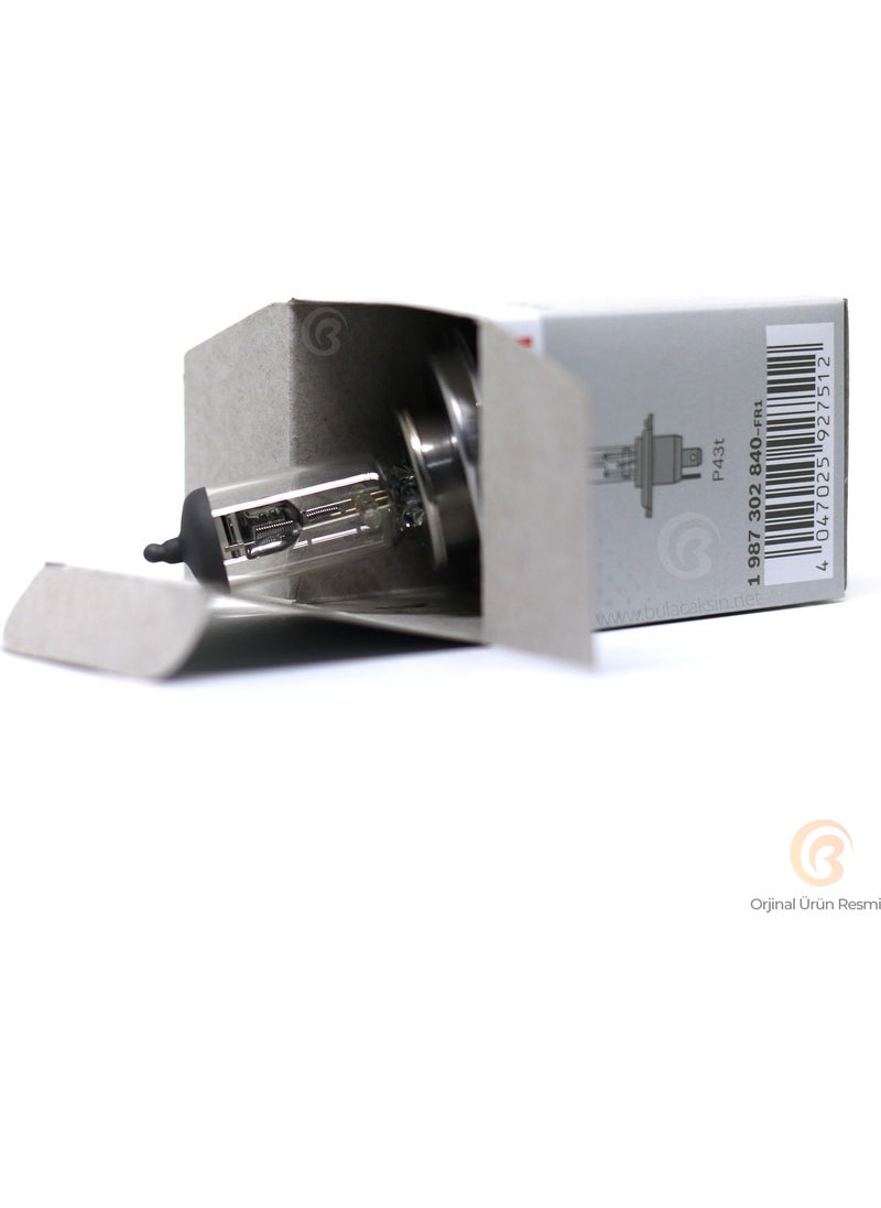 BOSCH Bulb H4 12V 100W P43T With Tab 1987302840 2 Pcs  - Image 2