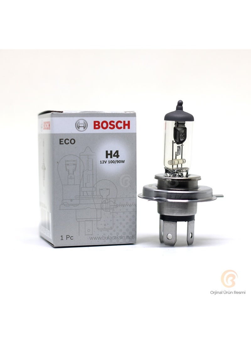 BOSCH Bulb H4 12V 100W P43T With Tab 1987302840 2 Pcs  - Image 4