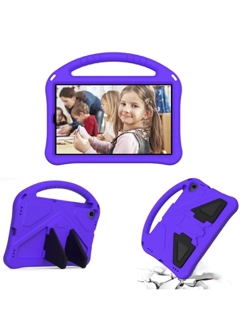 SYOSI Kids Tablet Case For Lenovo Tab M10 Hd 2Nd Gen Smart Tab M10 Hd 2Nd Gen Tb X306F Tb X306X Lightweight Kids Friendly Shockproof Handle Stand Cover Case For Lenovo M10 Hd 2Nd Gen 10.1 Inch 2020 Purple - Image 1