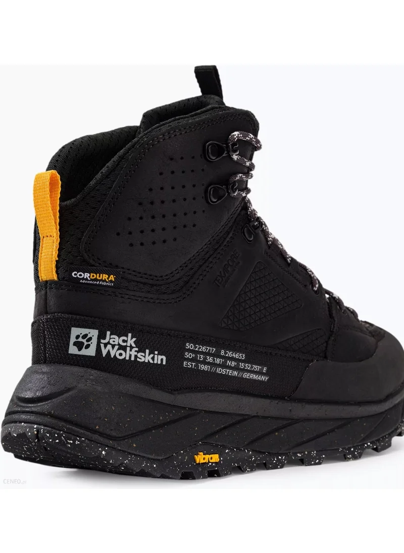جاك ولفسكن Terraquest Texapore Mid M Black Men's Outdoor Boots 4056381_6000