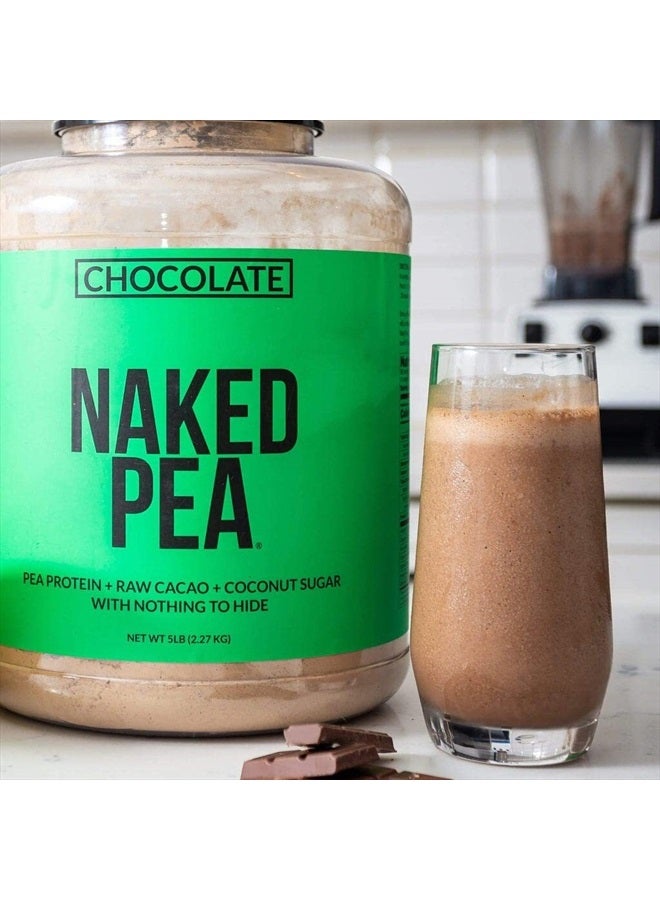 Nakd بروتين البازلاء بالشوكولاتة - بروتين البازلاء المعزول من مزارع أمريكا الشمالية - 5 رطل بالجملة، نباتي، بروتين نباتي ونباتي. - Image 5