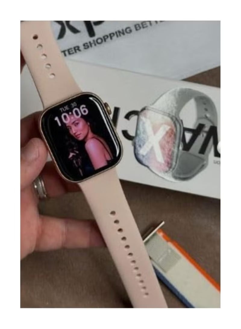 DTNO.1 The DTWAXCHX smartwatch features a modern design and distinctive technical features. Rose Gold - Image 2