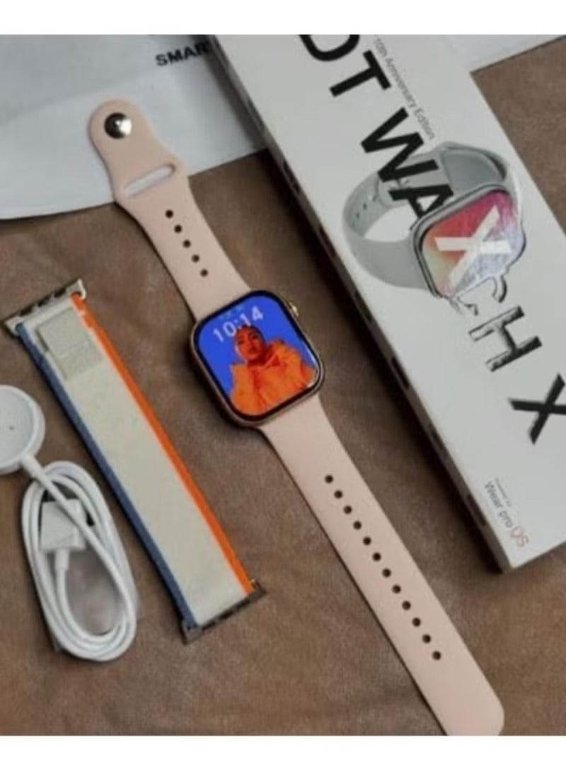 DTNO.1 The DTWAXCHX smartwatch features a modern design and distinctive technical features. Rose Gold - Image 3