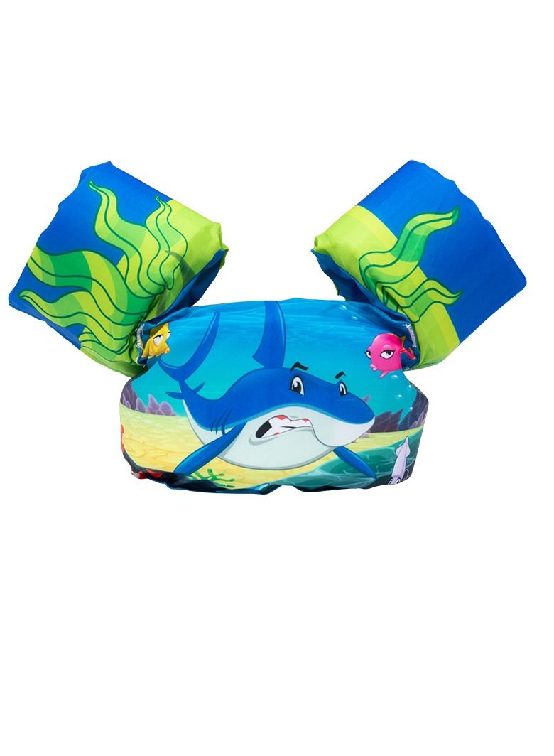 Y&D Shark Print Toddler Swimming Life Jacket