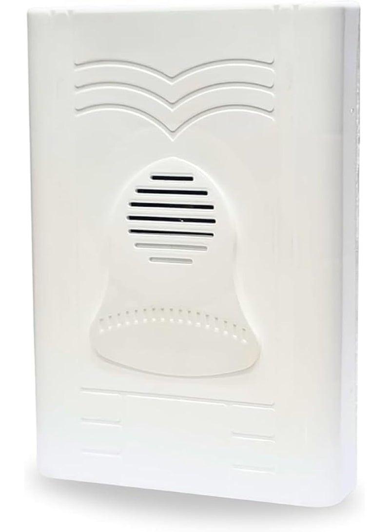 Stunning plastic door bell - white color